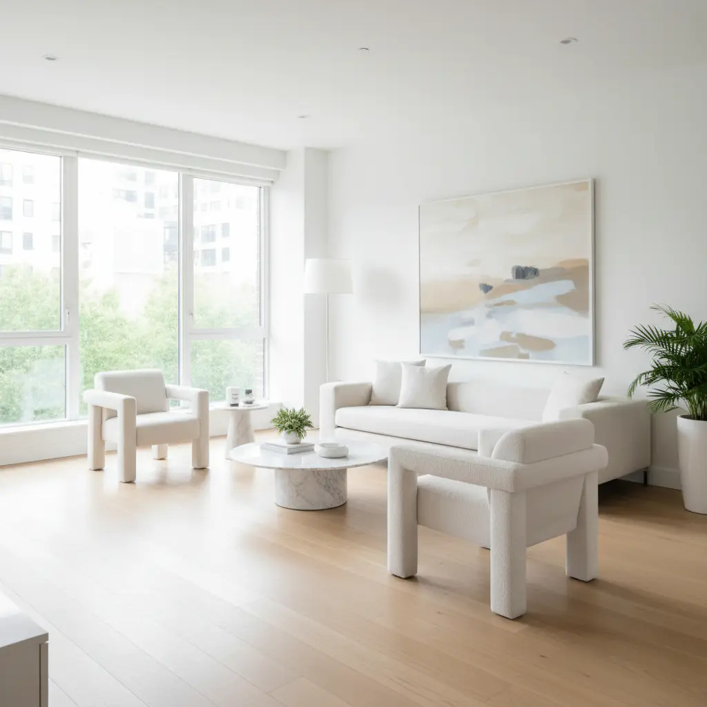 Pristine living room
